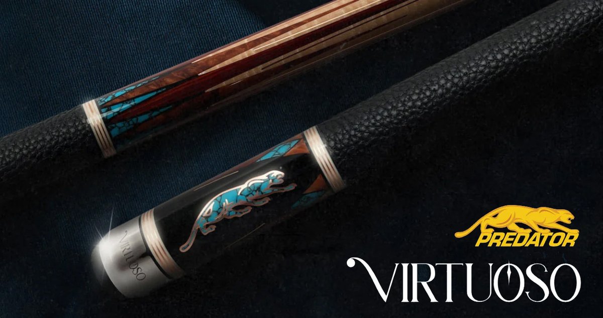 cueshop's tweet photo. イタリア語で演奏家(Virtuoso)の意を持つ
芸術的なキューが限定発売。
プレデター「VIRTUOSO(ヴィルトゥオーソ)」
3種、少量入荷しました。
お早めにお買い求めください!
https://t.co/0Rsymywu4F
#predatorcues #キューショップ #ビリヤードキュー https://t.co/E5P6Tf1n7n