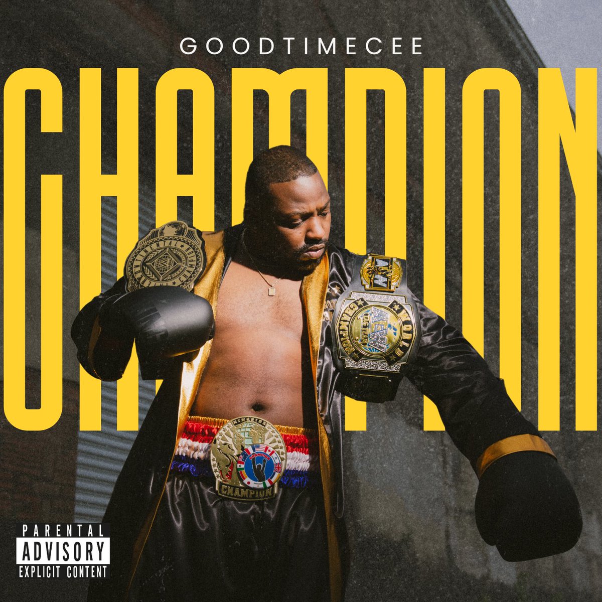 GoodTimeCee's tweet photo. “CHAMPION” out on all streaming platforms 4/24

Pre-save available 4/17

🏆🏆🏆 https://t.co/GzNU41HIT0
