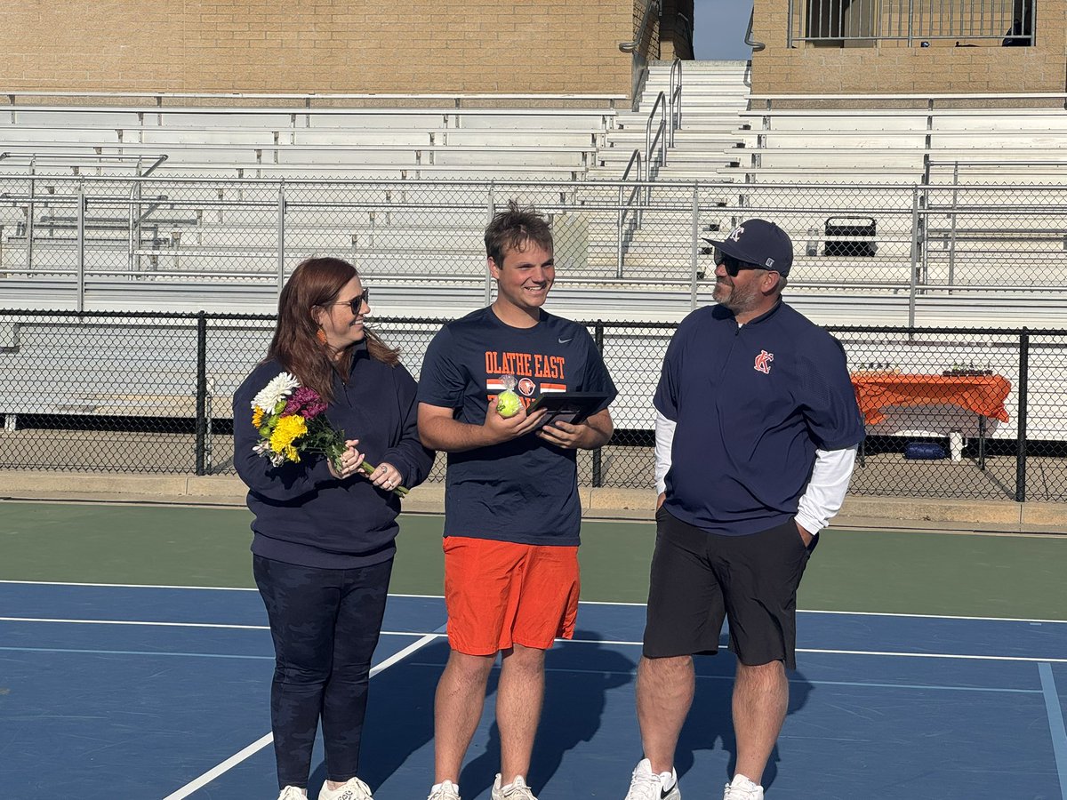 Olathe East Athletics (@oeastathletics) on Twitter photo Senior night for Olathe East Tennis. Thank You Jackson, Andrew, Will and Jackson for all you have done for Hawk Tennis!! Hawk Proud!! <a href="/OlatheEastHawks/">Olathe East High School</a> <a href="/OE_Tennis/">Olathe East Tennis</a> Senior night for Olathe East Tennis. Thank You Jackson, Andrew, Will and Jackson for all you have done for Hawk Tennis!! Hawk Proud!! <a href="/OlatheEastHawks/">Olathe East High School</a> <a href="/OE_Tennis/">Olathe East Tennis</a>