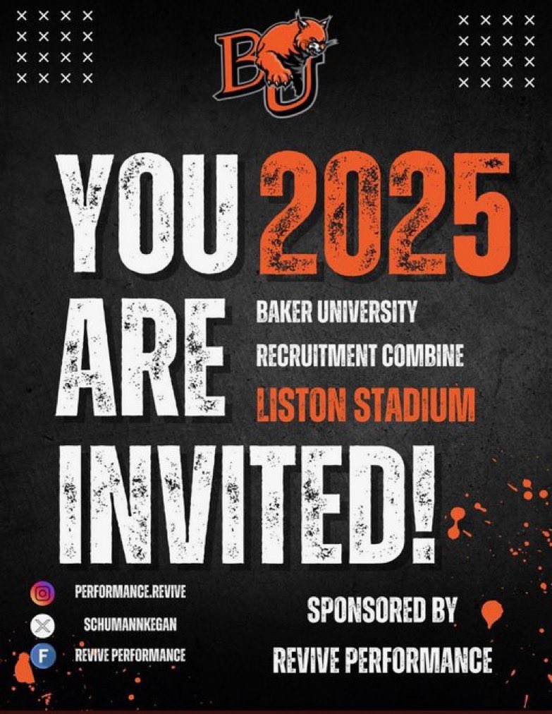 Kayden Augustus (@augustuskayden) on Twitter photo Thank you <a href="/CoachMRegalado/">Miguel Regalado</a> for the invite!
<a href="/BakerU_Football/">Baker University Football</a> <a href="/BVNorthFootball/">BVN Mustang Football</a> Thank you <a href="/CoachMRegalado/">Miguel Regalado</a> for the invite!
<a href="/BakerU_Football/">Baker University Football</a> <a href="/BVNorthFootball/">BVN Mustang Football</a>