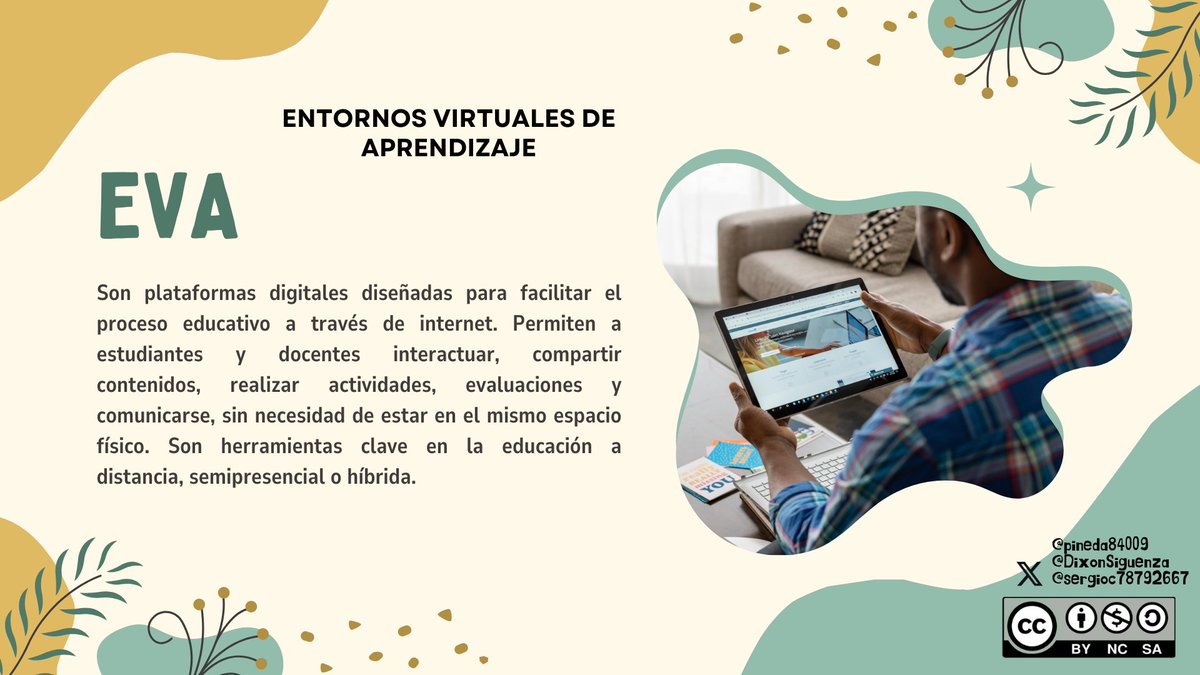 pineda84009's tweet photo. Conoce más Sobre los Entornos Virtuales de Aprendizaje  #PedagogiadelasCienciasExperimentales #Investigación #DocenteInnovador #Modelos
@jorgearmi20 @pineda84009 @DixonSiguenza @sergioc78792667 https://t.co/rSnrUn39sD