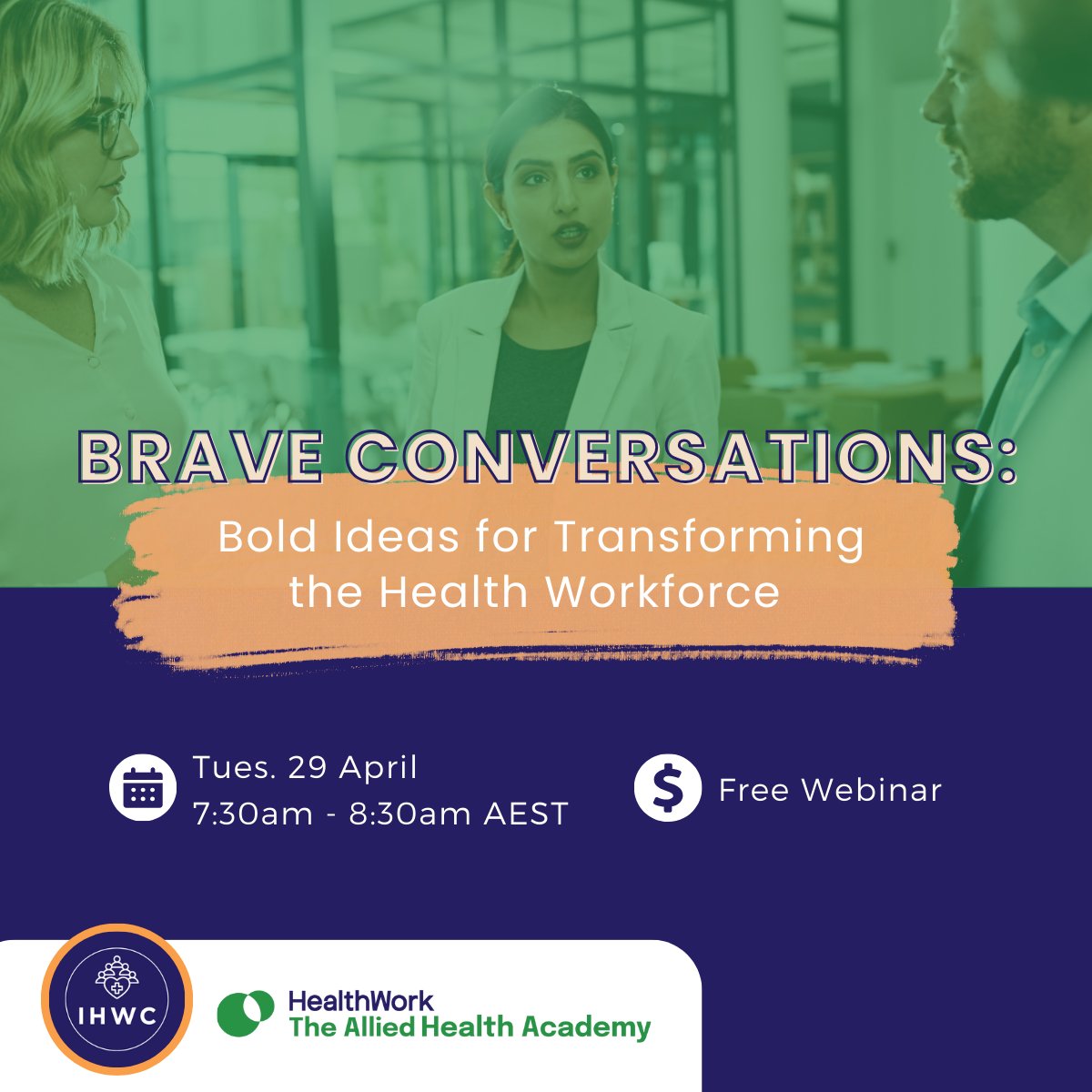 Join the #IHWC for Brave Conversations—a dynamic, interactive event showcasing bold ideas to transform the future of the health workforce. 

🎟️ Register for free: loom.ly/y0MLq3o

#HealthWorkforce #AdvancedPractice #AlliedHealthProfessionals