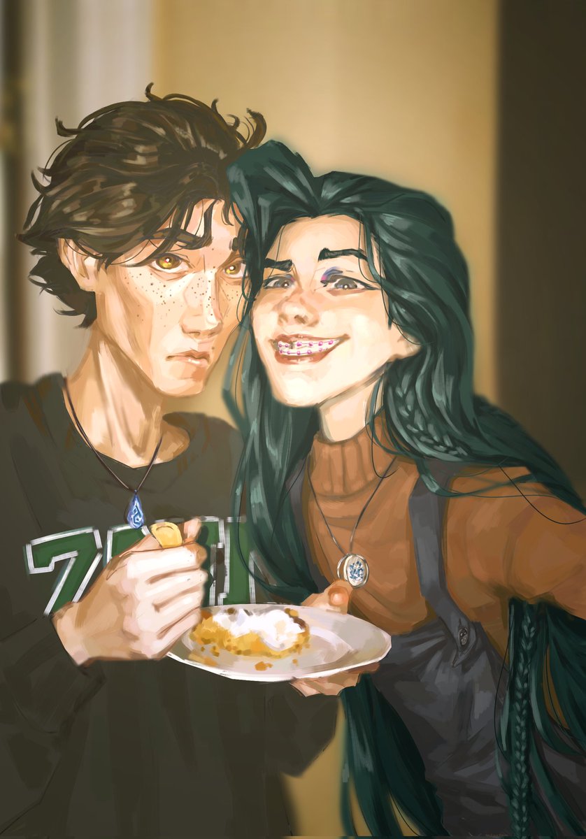 miloojamm's tweet image. How I imagine them in a modern au (๑ت๑)ﾉ!! 

#vikjinx #Viktor #Jinx