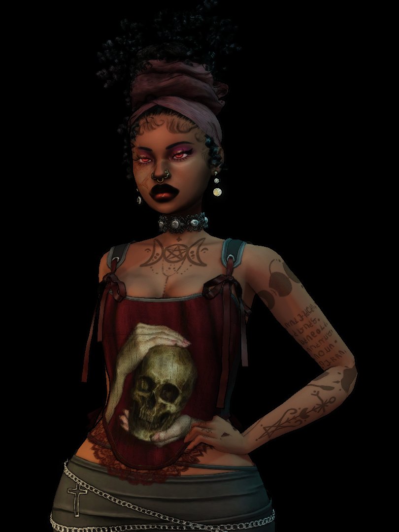 Vampire Council Member - Rosemene Benisoit, Manbo/Vodou Priestess.