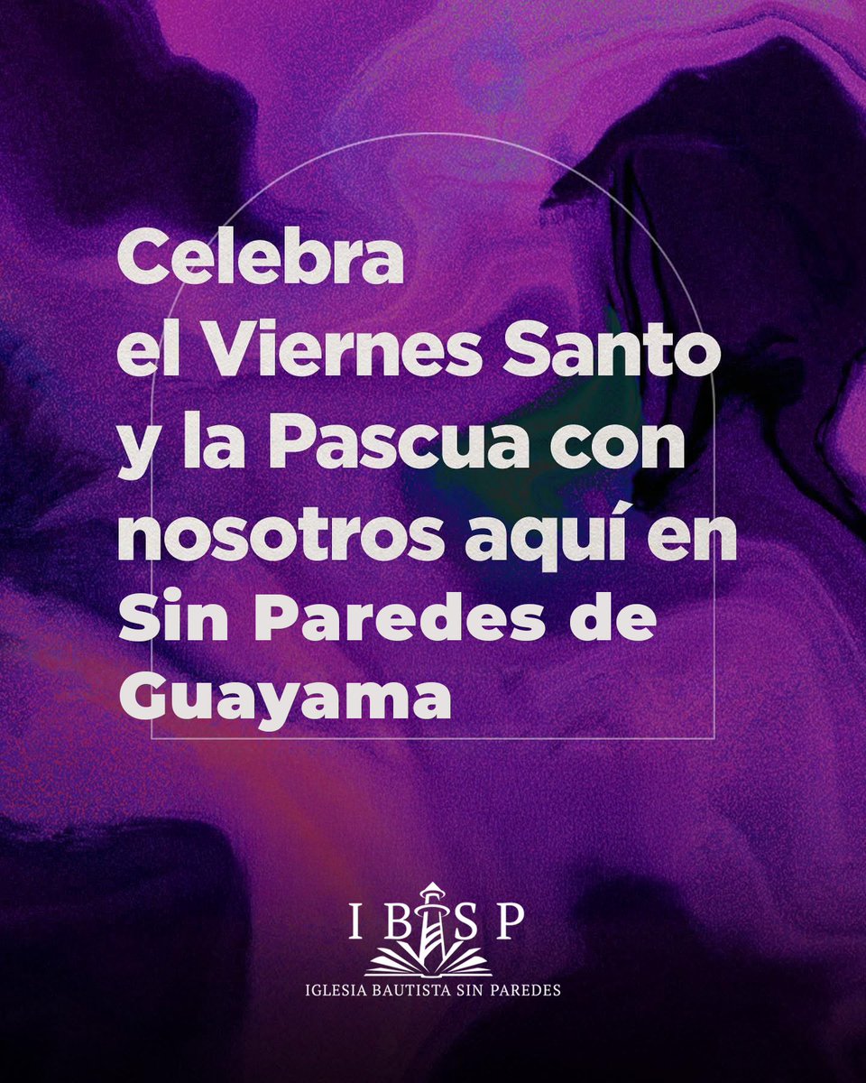 SinparedesPR's tweet photo. ¿Qué hace que el Viernes Santo sea tan especial? Te invitamos a meditar en la cruz y a descubrir el profundo significado de este día. 

Juntos, en nuestro servicio de Viernes Santo, profundizaremos en la salvación que transforma todo, especialmente los corazones de las personas. https://t.co/lfH7q7kQaa