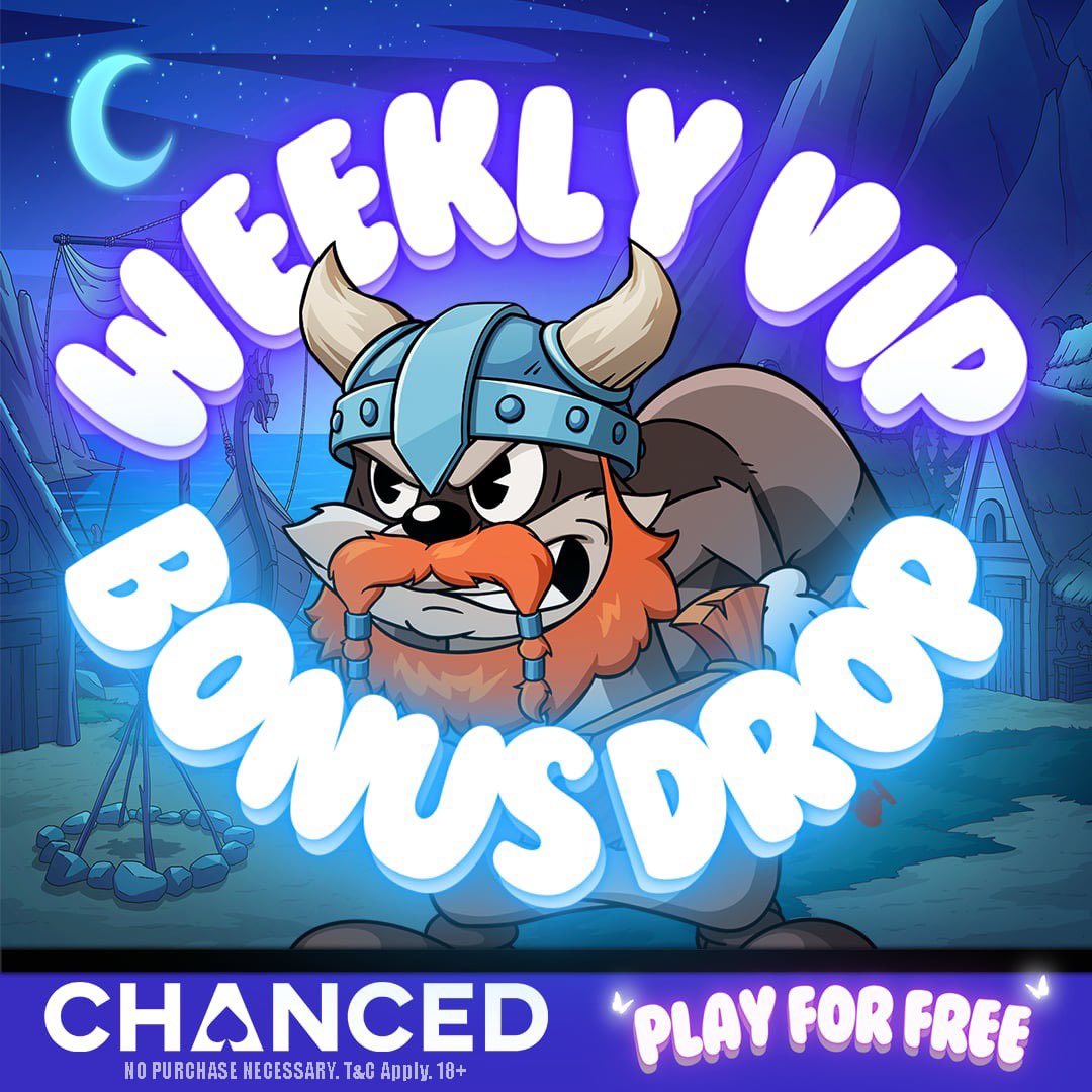 💰 Weekly VIP Bonus DROP 💰

💸 t.me/chancedvip

✅ Join our HIGH ROLLER TELEGRAM to get the link &amp; claim your WEEKLY BONUS if you are a Copper+ VIP player!

Good luck out there! 💯