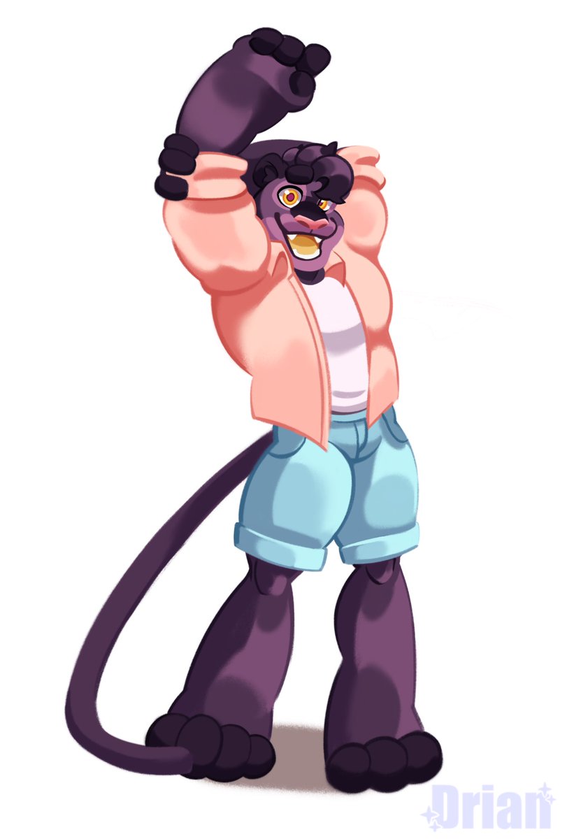 PantherDrian's tweet image. Taking advantage that I have time, I decided to return to this "rendering" xD if you can call this, I do not know jsjsjs