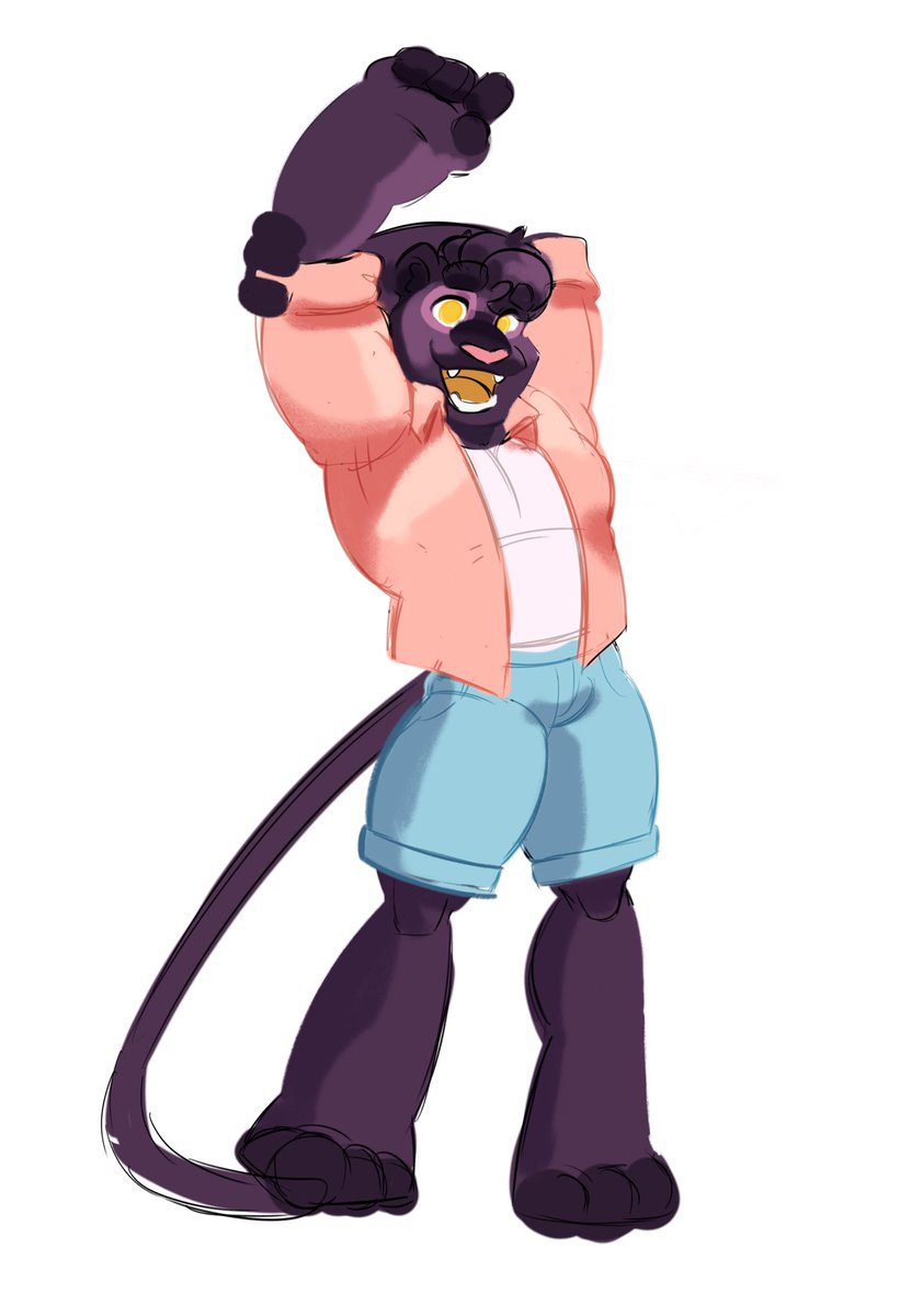PantherDrian's tweet image. Taking advantage that I have time, I decided to return to this "rendering" xD if you can call this, I do not know jsjsjs