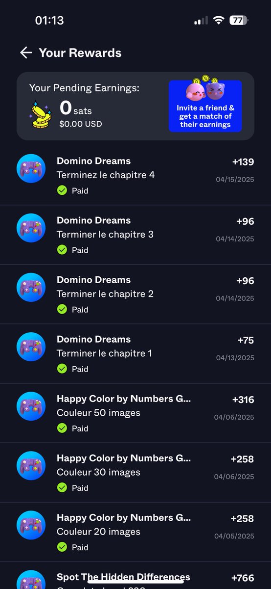 Earn with ZBD ! PLAY AND GET SOME MONEY 🤑 
#EarnWithZBD 

<a href="/zbdapp/">Lol</a>