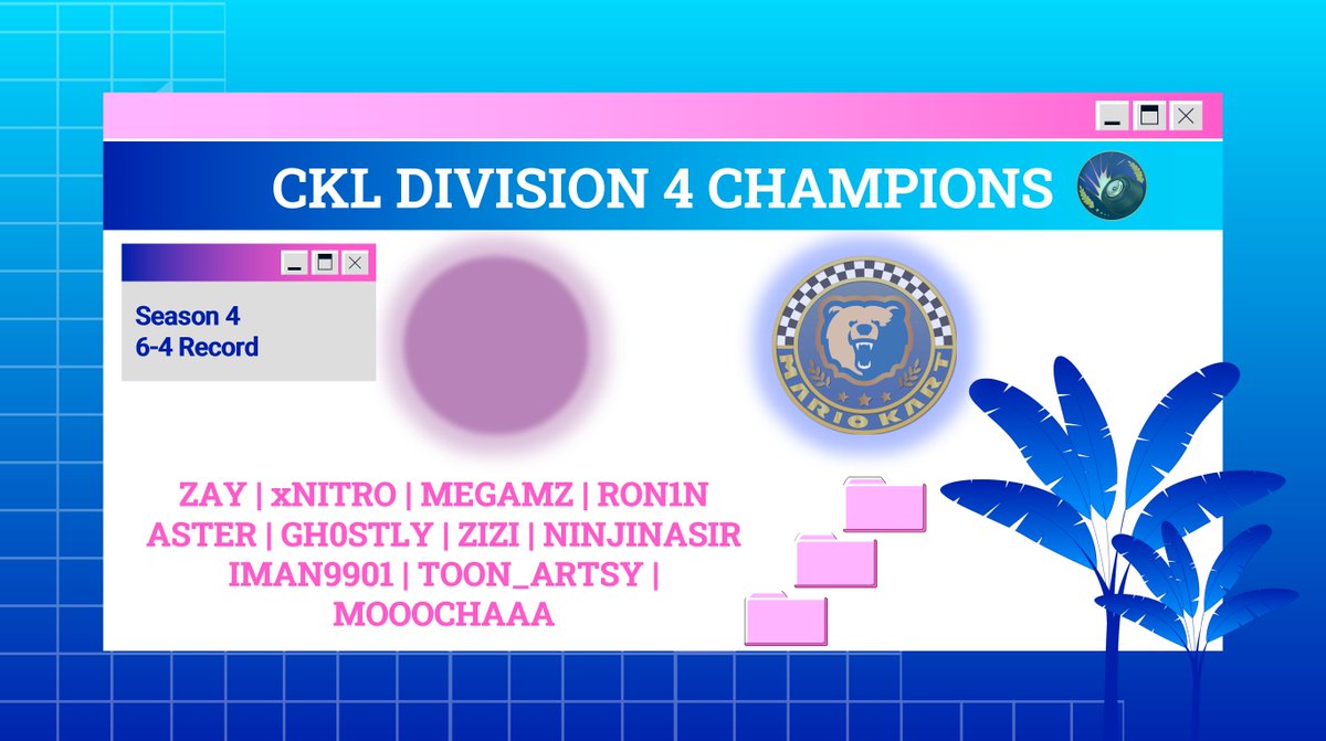 Collegiate Karting League (@collegiatekl) on Twitter photo Congratulations to <a href="/MSUBearsEsports/">Morgan State University Esports</a> for their hard-earned victory! With this banner, you are officially the Season 4 champions of Division 4! Congratulations to <a href="/MSUBearsEsports/">Morgan State University Esports</a> for their hard-earned victory! With this banner, you are officially the Season 4 champions of Division 4!