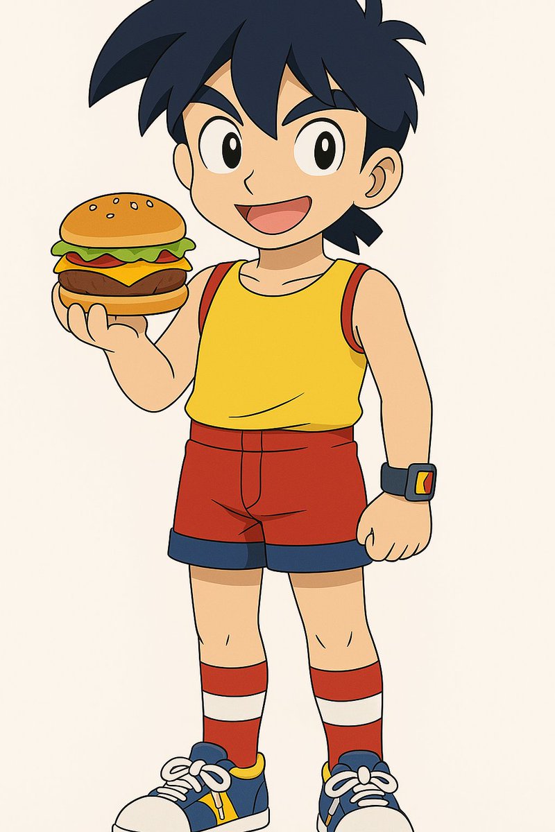 kyle_tarvin's tweet image. To all the fans of Raijin-oh: Jin’s cheeseburger.