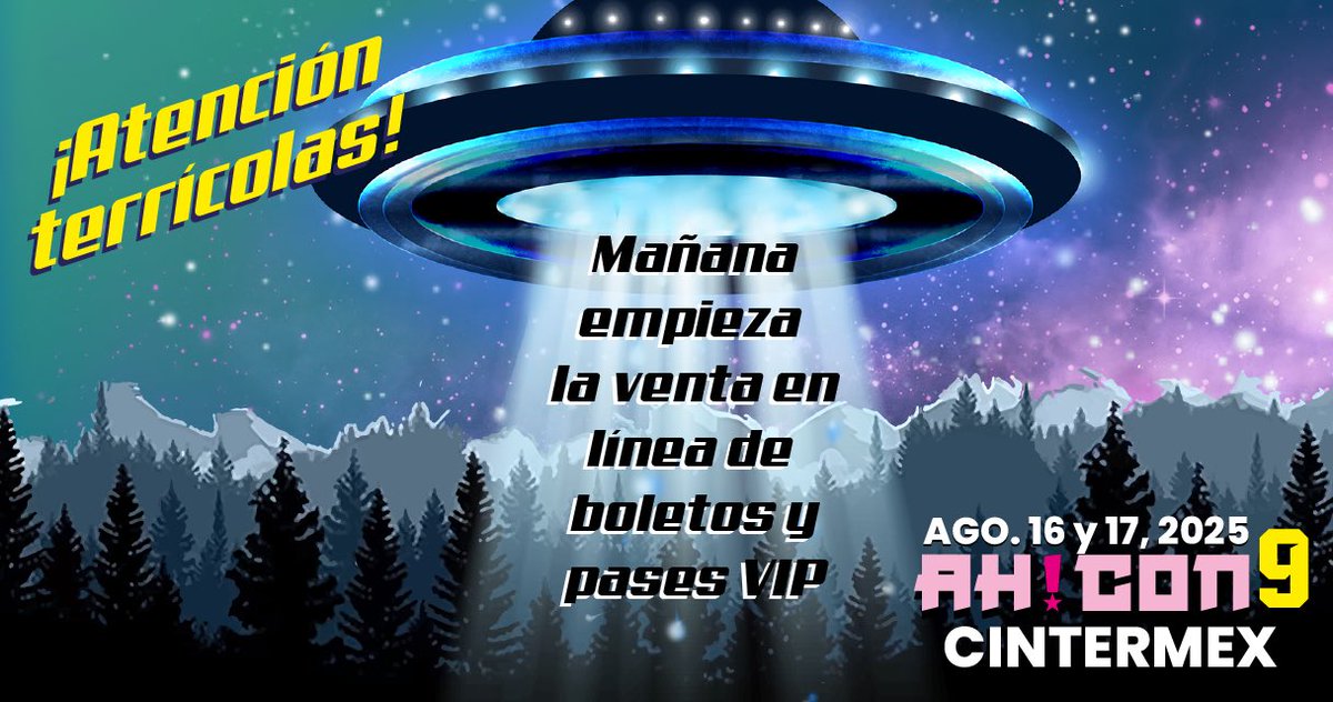 Te recordamos pulpito que mañana 15 de abril podrás adquirir tus boletos en preventa en línea 🐙 en ahcon.mx, nos vemos en la sala H de <a href="/cintermex/">karla  ramirez</a>  el 16 y 17 de Agosto.