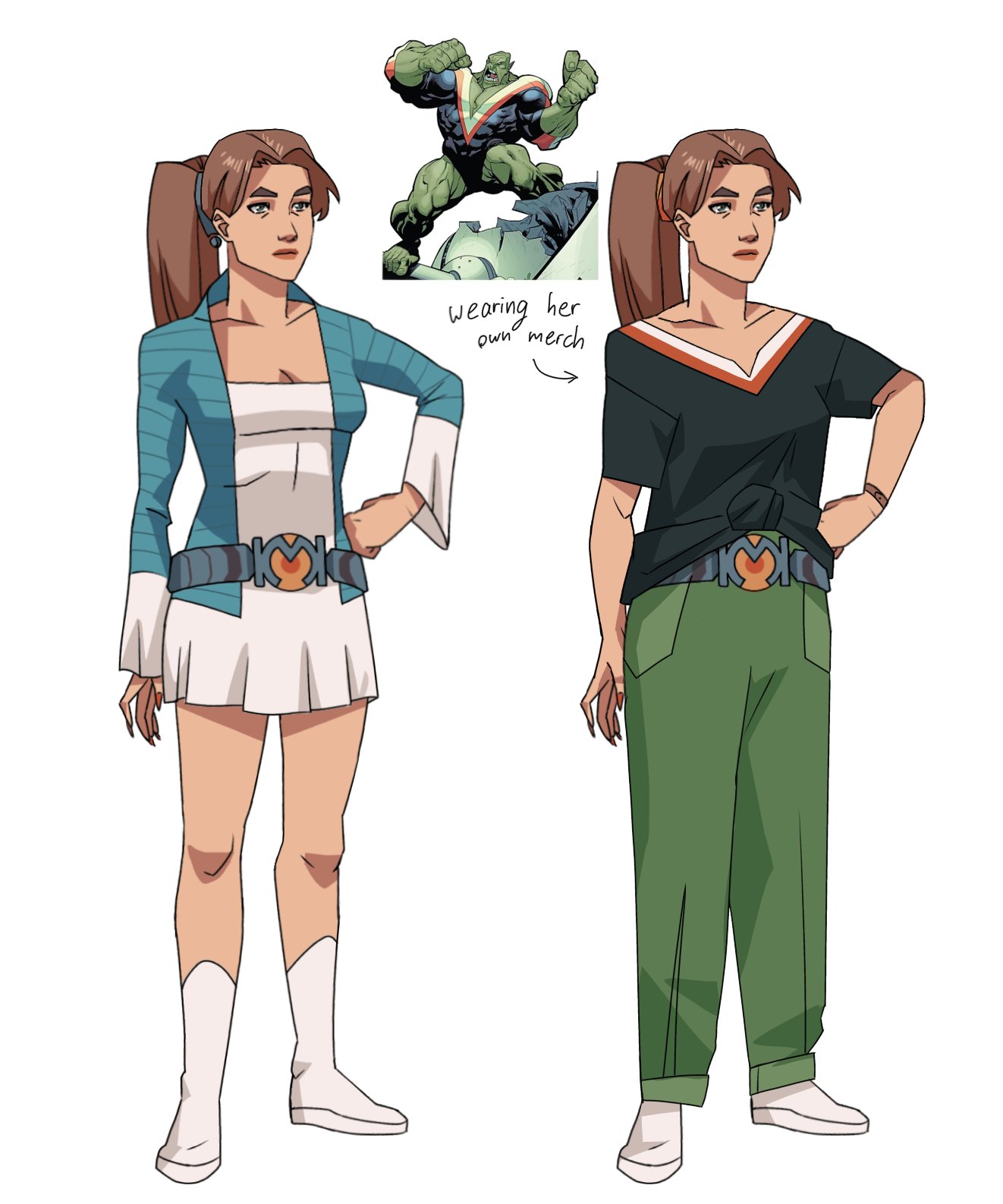 cave on X: Monster girl, Amanda, in the shows artstyle INVINCIBLE  t.coxPtl1Lbtrm  X