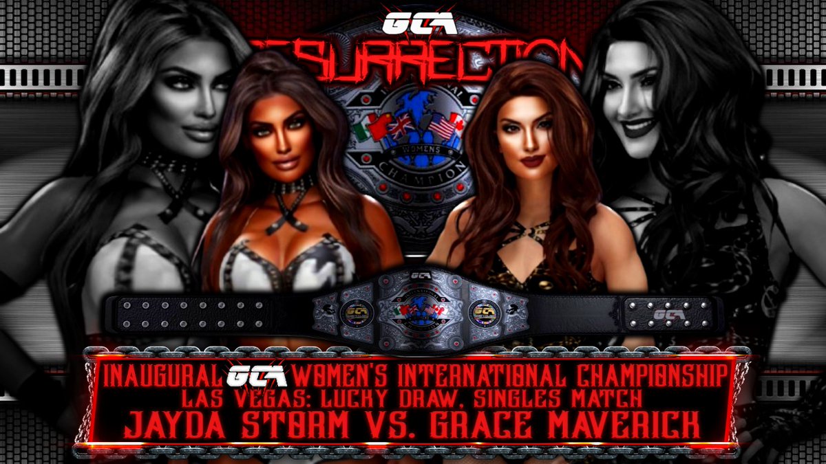 Global Creations Allianceโข (@gcawrestling2k) on Twitter photo ๐จ BREAKING NEWS ๐จ
Introducing the BRAND NEW #GCA Women's International Championship! ๐๐ฒ
After securing her teams victory at WrestleVersary, <a href="/BrutalBaddie13/">โ ๐ญ๐๐๐๐๐๐ญ๐๐๐๐๐ โ</a> will go one on one with the debuting LUCKY DRAW <a href="/DarknessCrypt24/">Crypt of Darkness</a> at #GCAResurrection!! Who will make history?! ๐ฅ๐ ๐จ BREAKING NEWS ๐จ
Introducing the BRAND NEW #GCA Women's International Championship! ๐๐ฒ
After securing her teams victory at WrestleVersary, <a href="/BrutalBaddie13/">โ ๐ญ๐๐๐๐๐๐ญ๐๐๐๐๐ โ</a> will go one on one with the debuting LUCKY DRAW <a href="/DarknessCrypt24/">Crypt of Darkness</a> at #GCAResurrection!! Who will make history?! ๐ฅ๐