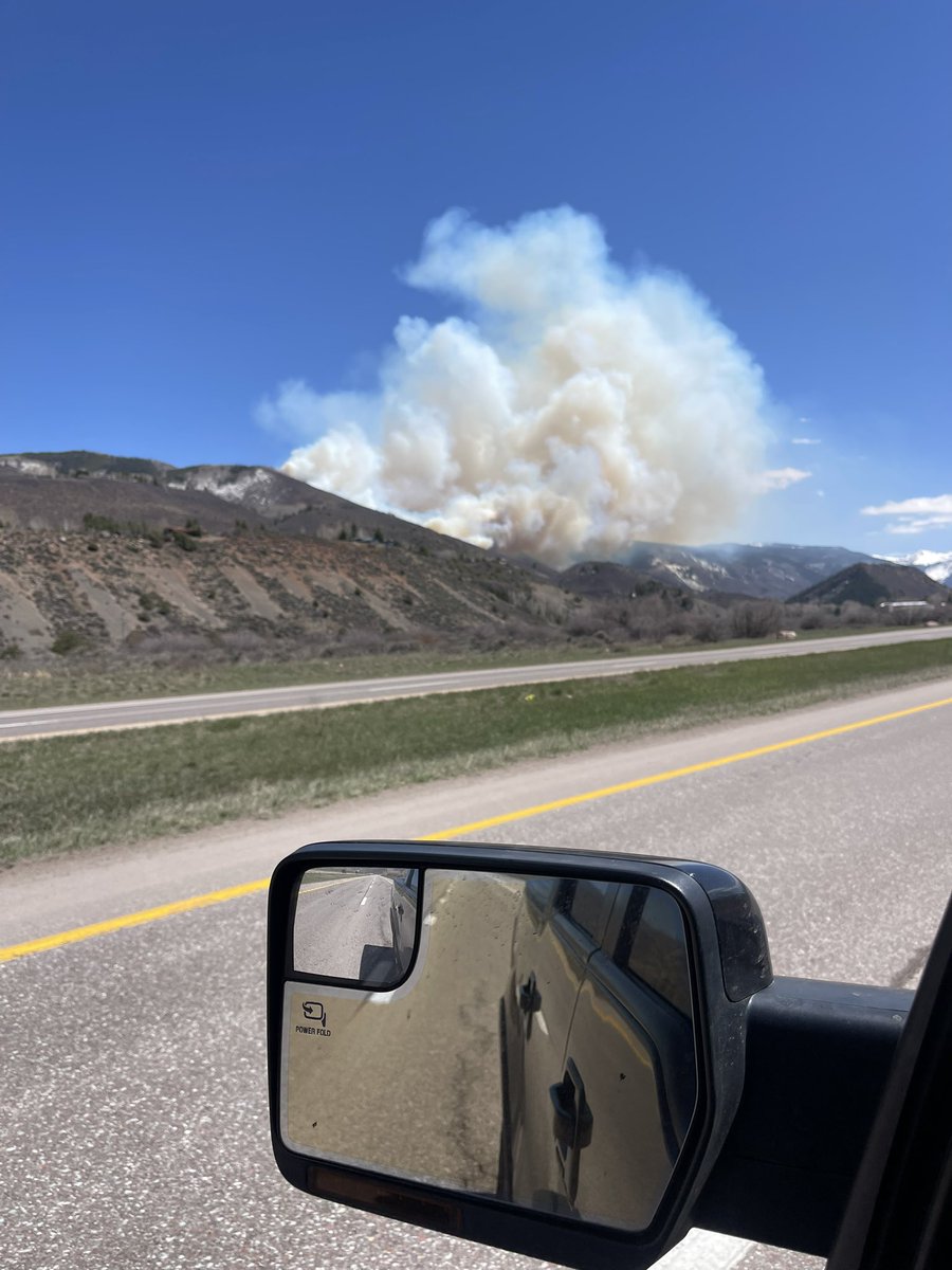 Prescribed burn today in Aspen…it was windy and the scale of the burn was huge! I saw massive flames…I would not want to be the guy in charge of this operation!