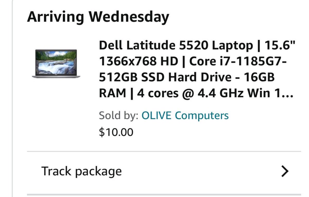 eMoney_HQ's tweet photo. ANOTHER AMAZON PRICE ERROR 😱

DELL LAPTOP FOR JUST $10
 
ORDER THIS BEFORE ITS GONE 😬

LIKE + RT, FOR THIS DEAL LINK 🔗 https://t.co/EjEMyBrG8J