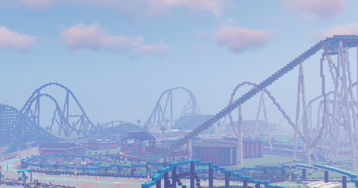 Opening TODAY at 5pm CST! A whole new amusement park, featuring 12 rides! IP:  play.hericanresort.us VER: 1.20.4
#themeparkhistory #cedarpoint #Minecraft #Disney #GamingCommunity #EpicUniverse #WaltDisneyWorld #kingsisland #UniversalUK