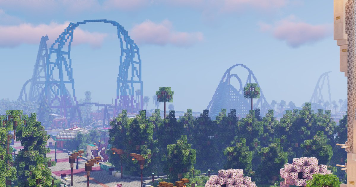 Opening July 18th at 5pm CST! A whole new amusement park, featuring 12 rides! IP:  play.hericanresort.us VER: 1.20.4
#themeparkhistory #cedarpoint #Minecraft #Disney #GamingCommunity #EpicUniverse #WaltDisneyWorld #kingsisland #UniversalUK