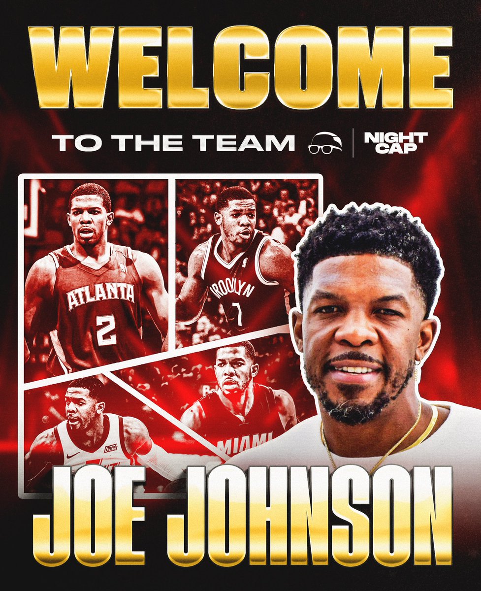 Nightcap (@nightcapshow_) on Twitter photo Shoutout to <a href="/TheJoeJohnson7/">isojoe</a> for joining the Nightcap Fam 🙌🏾 yall loved him so much we had to bring him back to finish out the upcoming series! Remember that we’re off tonight and back on 4/15 after the game ✌🏽
<a href="/ShannonSharpe/">shannon sharpe</a> <a href="/ochocinco/">Chad Johnson</a> <a href="/ShayShayMedia_/">Shay Shay Media</a> Shoutout to <a href="/TheJoeJohnson7/">isojoe</a> for joining the Nightcap Fam 🙌🏾 yall loved him so much we had to bring him back to finish out the upcoming series! Remember that we’re off tonight and back on 4/15 after the game ✌🏽
<a href="/ShannonSharpe/">shannon sharpe</a> <a href="/ochocinco/">Chad Johnson</a> <a href="/ShayShayMedia_/">Shay Shay Media</a>