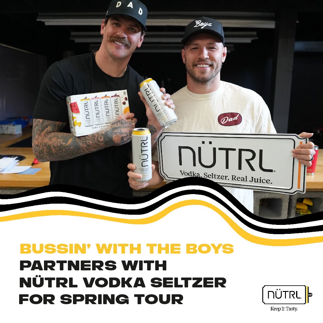 BussinWTB's tweet photo. Spring tour just got tastier.. who's ready? 🤝 https://t.co/R23B9Z6nmX