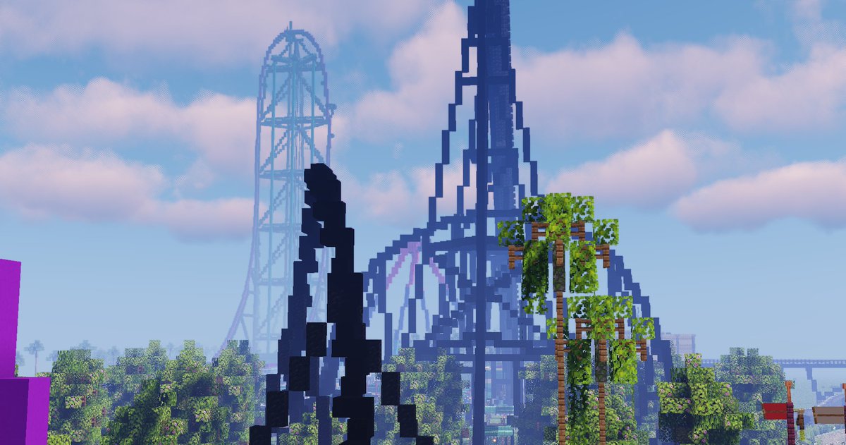Opening TONIGHT at 5pm CST! A whole new amusement park, featuring 12 rides! IP:  play.hericanresort.us VER: 1.20.4
#themeparkhistory #cedarpoint #Minecraft #Disney #GamingCommunity #EpicUniverse #WaltDisneyWorld #kingsisland #UniversalUK