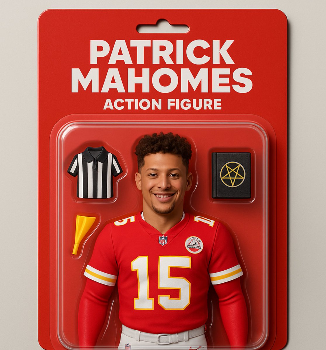 New Patrick Mahomes action figure just dropped