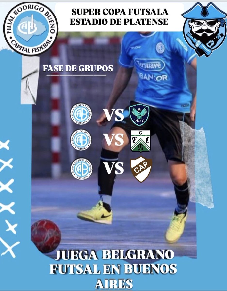 Está semana santa todos con los chicos de futsal