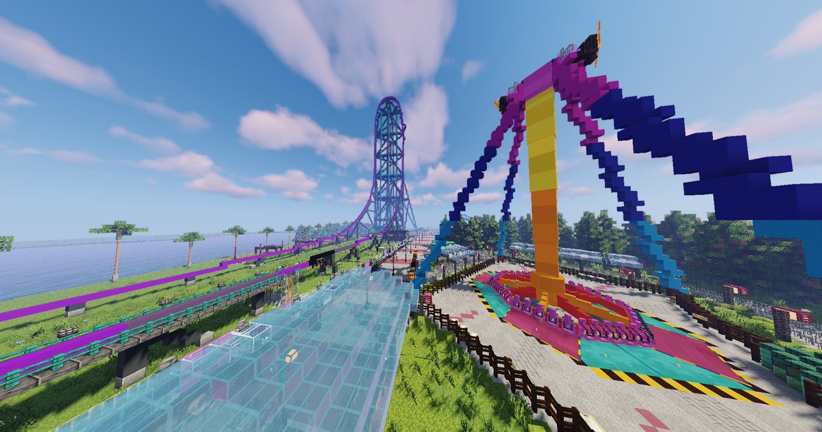 NOW OPEN! A whole new amusement park, featuring 12 rides! IP:  play.hericanresort.us VER: 1.20.4
#themeparkhistory #cedarpoint #Minecraft #Disney #GamingCommunity #EpicUniverse #WaltDisneyWorld #kingsisland #UniversalUK