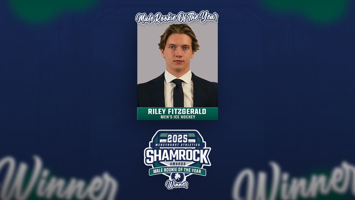 HurstAthletics's tweet photo. Congrats to Riley Fitzgerald on winning 2025 Male Rookie Athlete of the Year!

#Hurstathletics #shamrockawards https://t.co/4lAaWa1v29