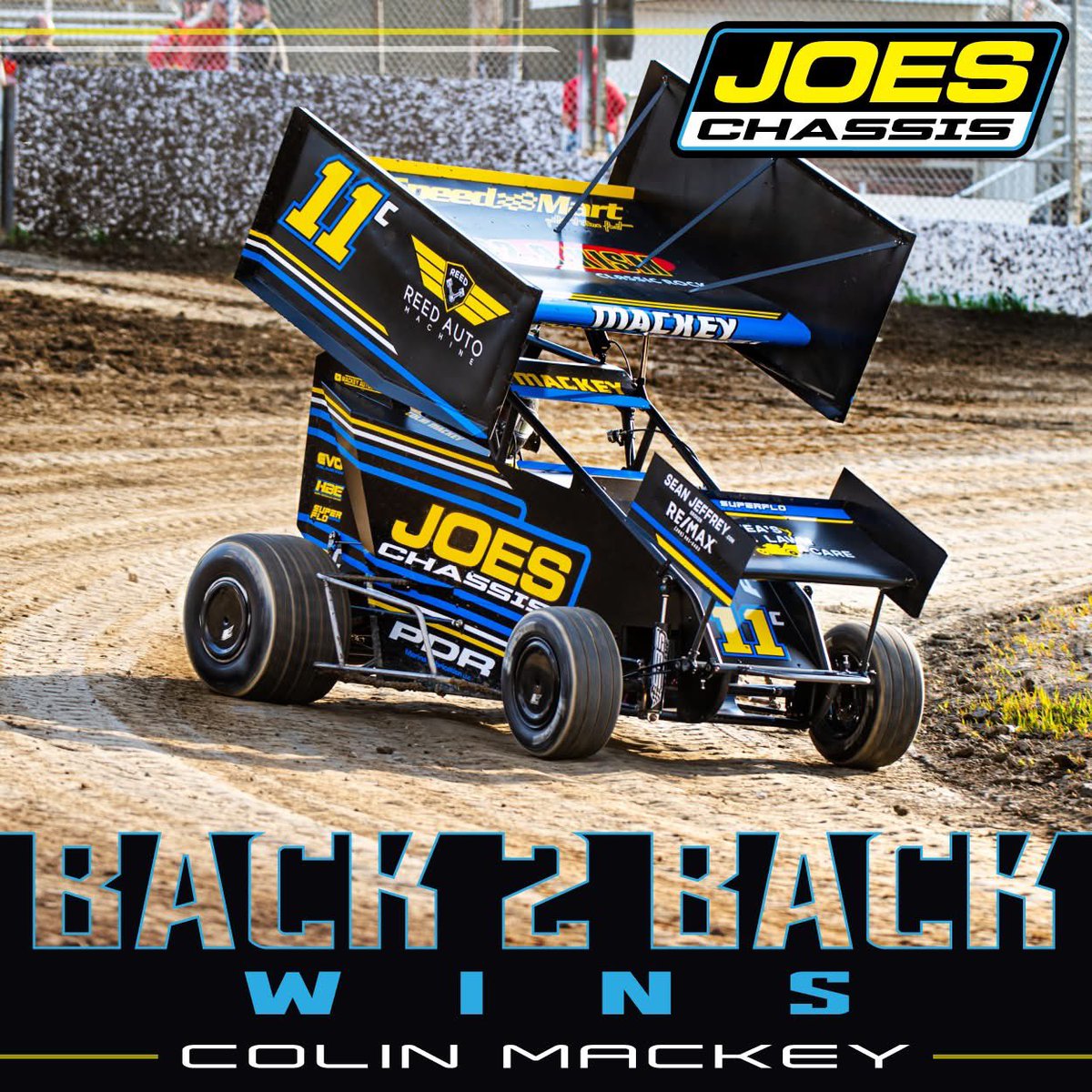 Congratulations to Colin Mackey who visited Deming Speedway's victory lane for the second week in row in his new JOES Micro Sprint Chassis! 

Find out more about JOES Chassis at joesracing.com/product/joes-m…
