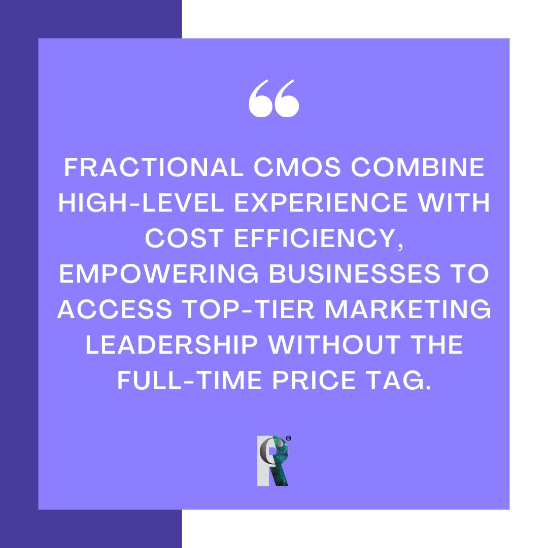 RevCreativeTeam's tweet image. Get high-level marketing expertise without the full-time price tag. A fractional CMO helps businesses scale efficiently. #FractionalCMO #MarketingStrategy