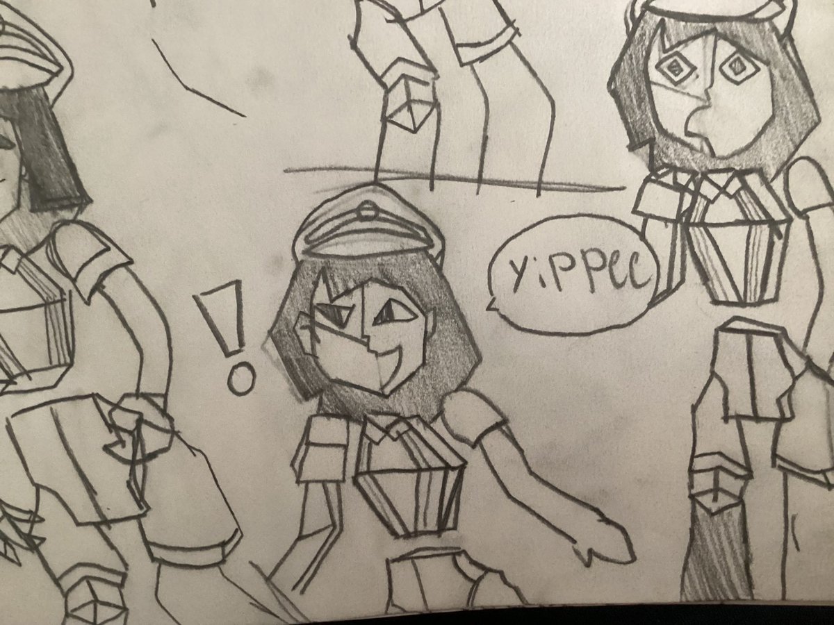 raeissocoolya's tweet image. MAKING ENA DOODLES ^^