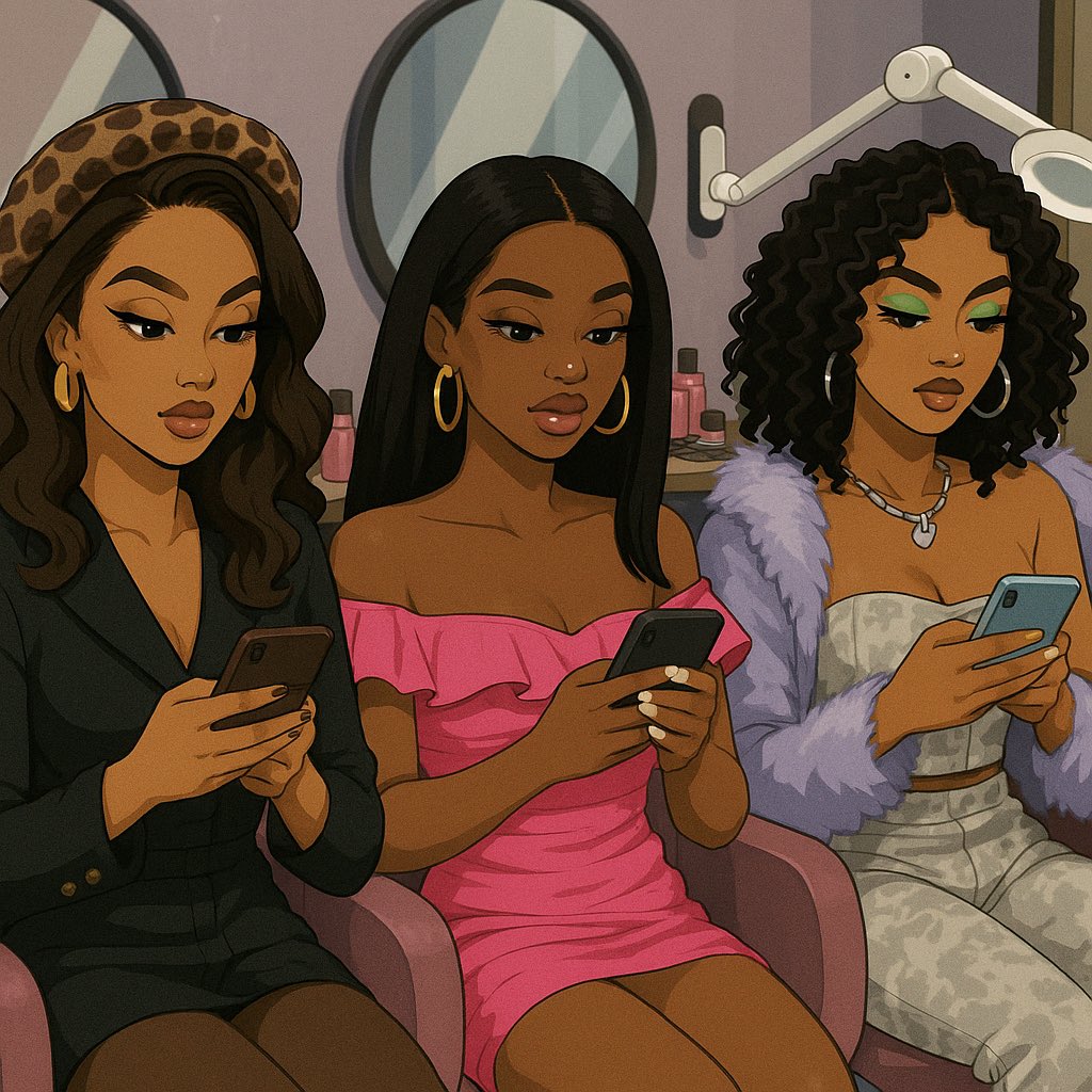 If #BeyondTheGates and #GH did a crossover. Trina would be good friends with Kat and Chelsea #ChelseaHamiliton #TrinaRobinson #TomKat #Sprina