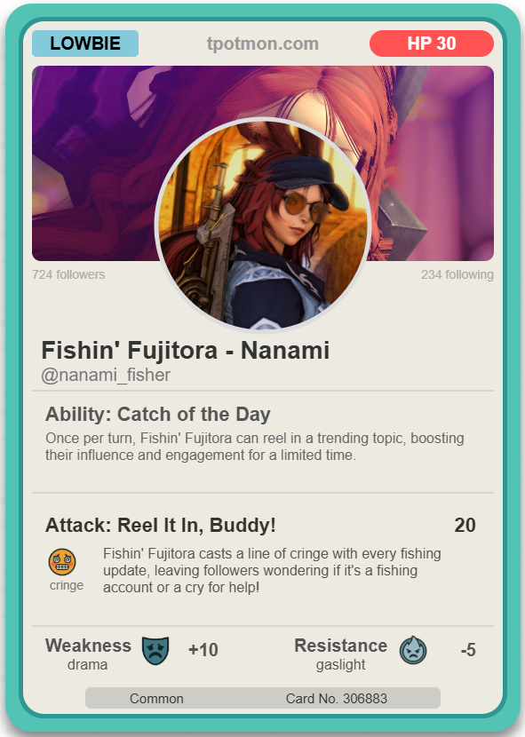 Fishing's not cringe :c