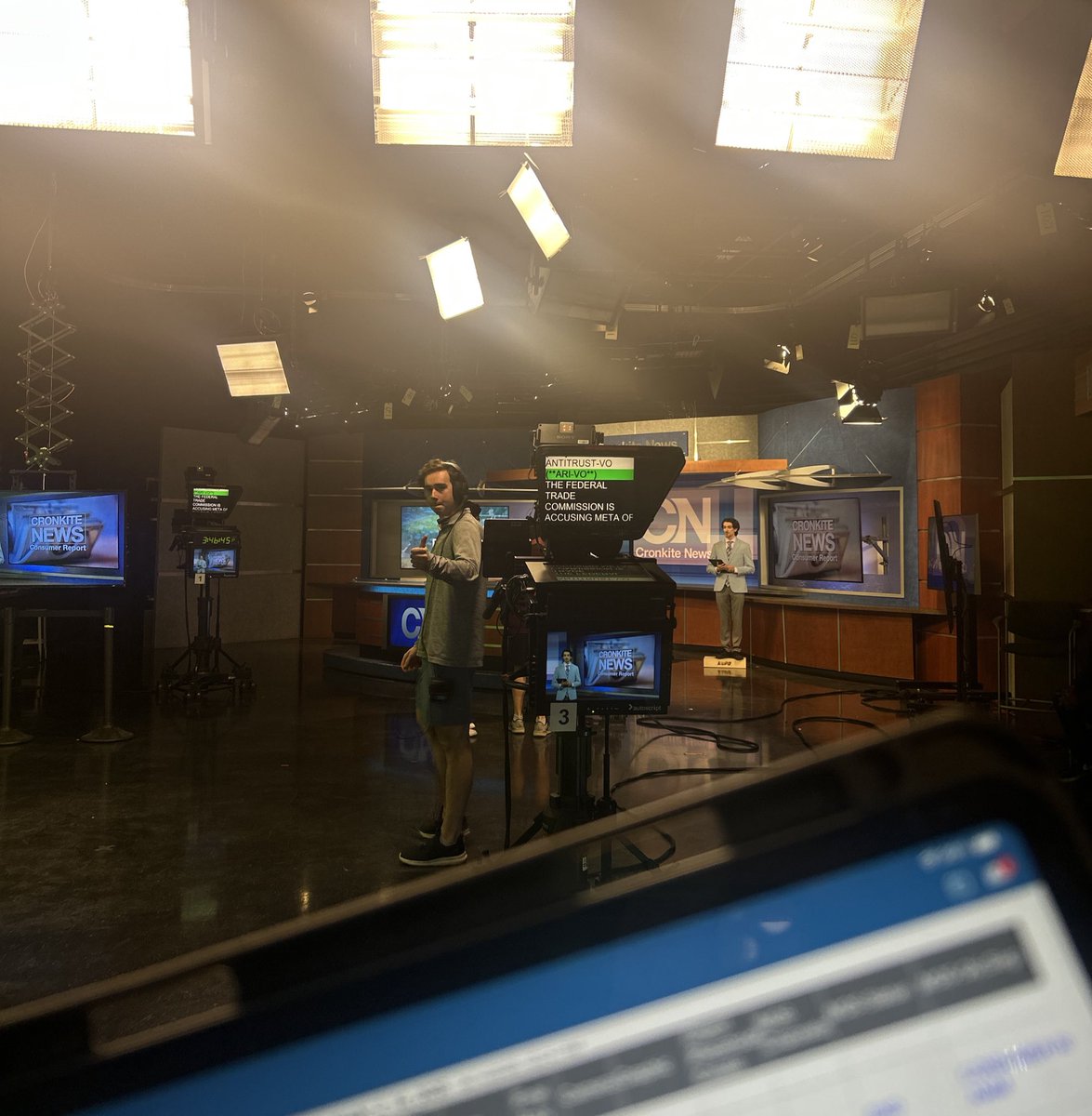 Max Zepeda (@maxzepedasports) on Twitter photo Another Monday = Another Day in the Studio!
So much to discuss to kick off your week from the firing of Mike Budenholzer, Patrick Peterson’s retirement and so much more!
Join myself, <a href="/SebasASU/">Sebastian Mondaca</a>, <a href="/a_wohl1/">Ari Wohl</a>, and <a href="/MihirSinhasan/">Mihir Sinhasan</a> for an all-new <a href="/cronkitenews/">Cronkite News</a> tonight on Cox Yurview! Another Monday = Another Day in the Studio!
So much to discuss to kick off your week from the firing of Mike Budenholzer, Patrick Peterson’s retirement and so much more!
Join myself, <a href="/SebasASU/">Sebastian Mondaca</a>, <a href="/a_wohl1/">Ari Wohl</a>, and <a href="/MihirSinhasan/">Mihir Sinhasan</a> for an all-new <a href="/cronkitenews/">Cronkite News</a> tonight on Cox Yurview!