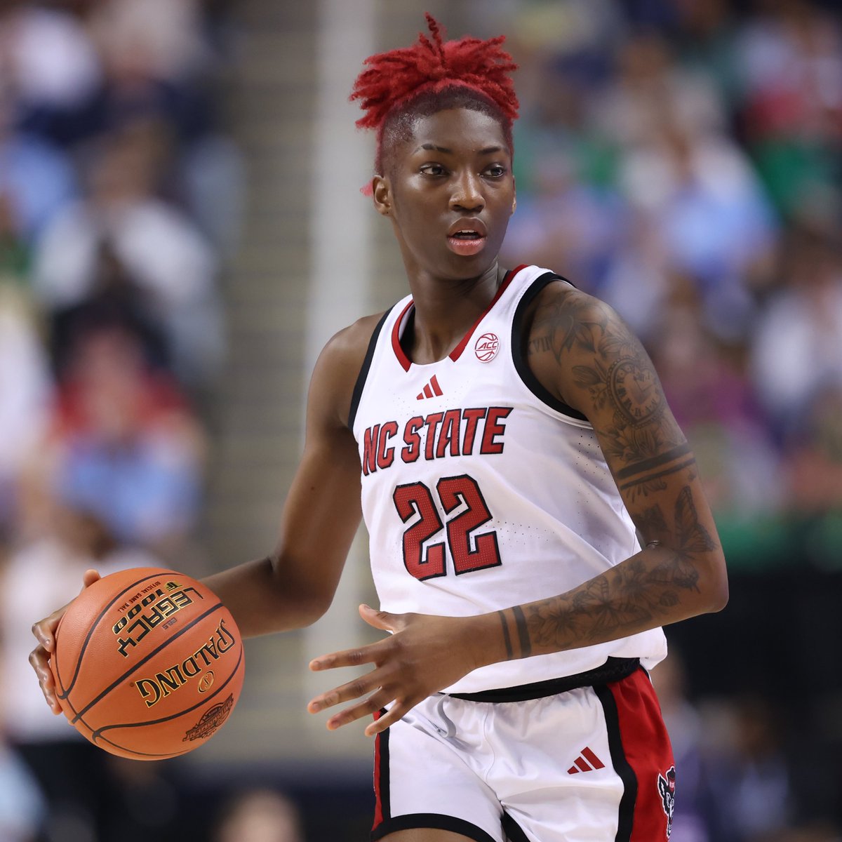 NC State guard Saniya Rivers was selected by the Connecticut Sun with the eighth pick of the WNBA Draft.

She's the highest-drafted player ever in program history. A well-earned honor for a Wolfpack staple.