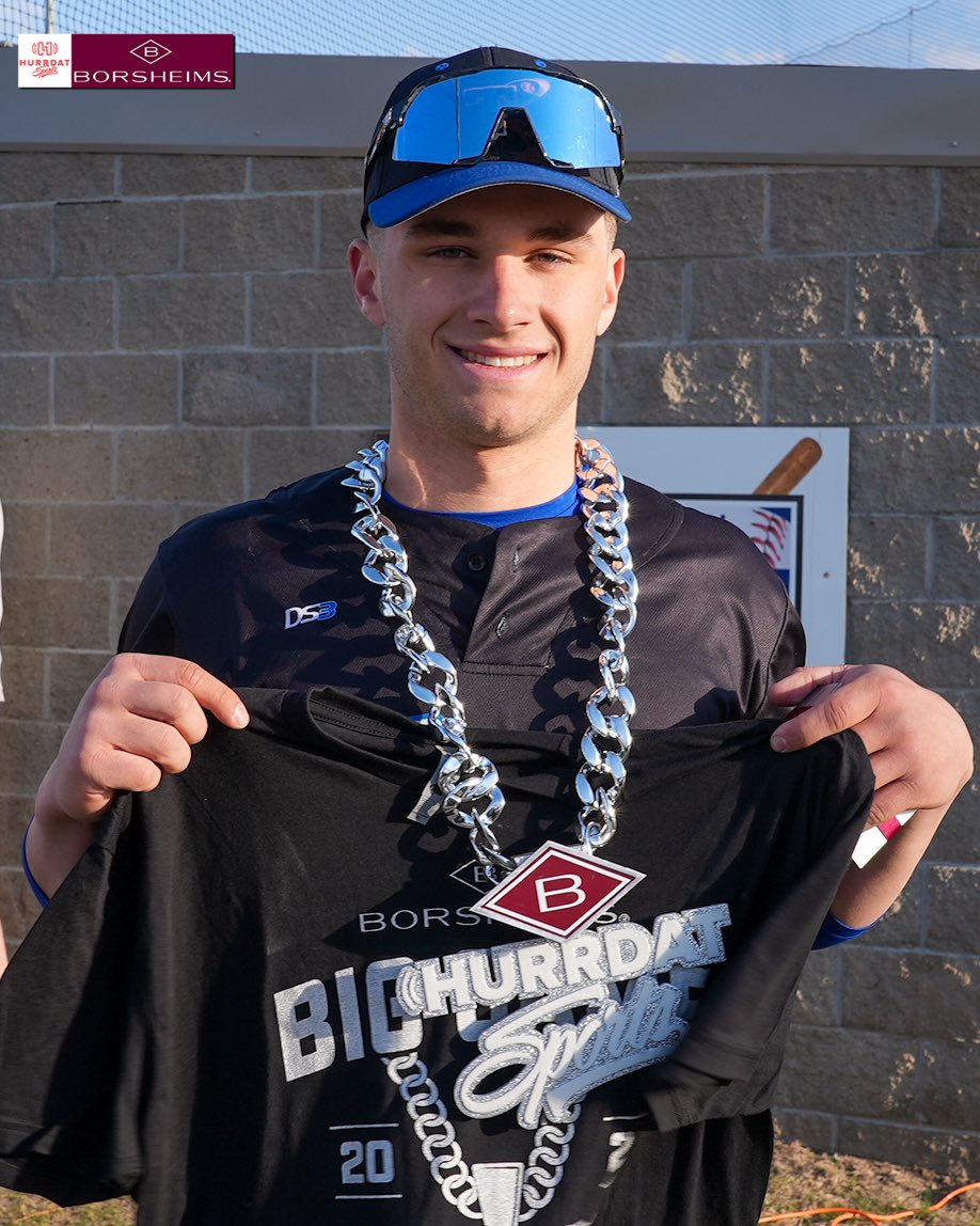 BIG GAME CHAIN = <a href="/JellenMike/">Mike Jellen</a> 🥶 

Jellen had a solo home run and six strikeouts in Class A No. 2 Papillion-La Vista South’s 5-1 win over Class B No. 1 Omaha Skutt Catholic. 

#nebpreps | <a href="/Borsheims/">Borsheims</a>