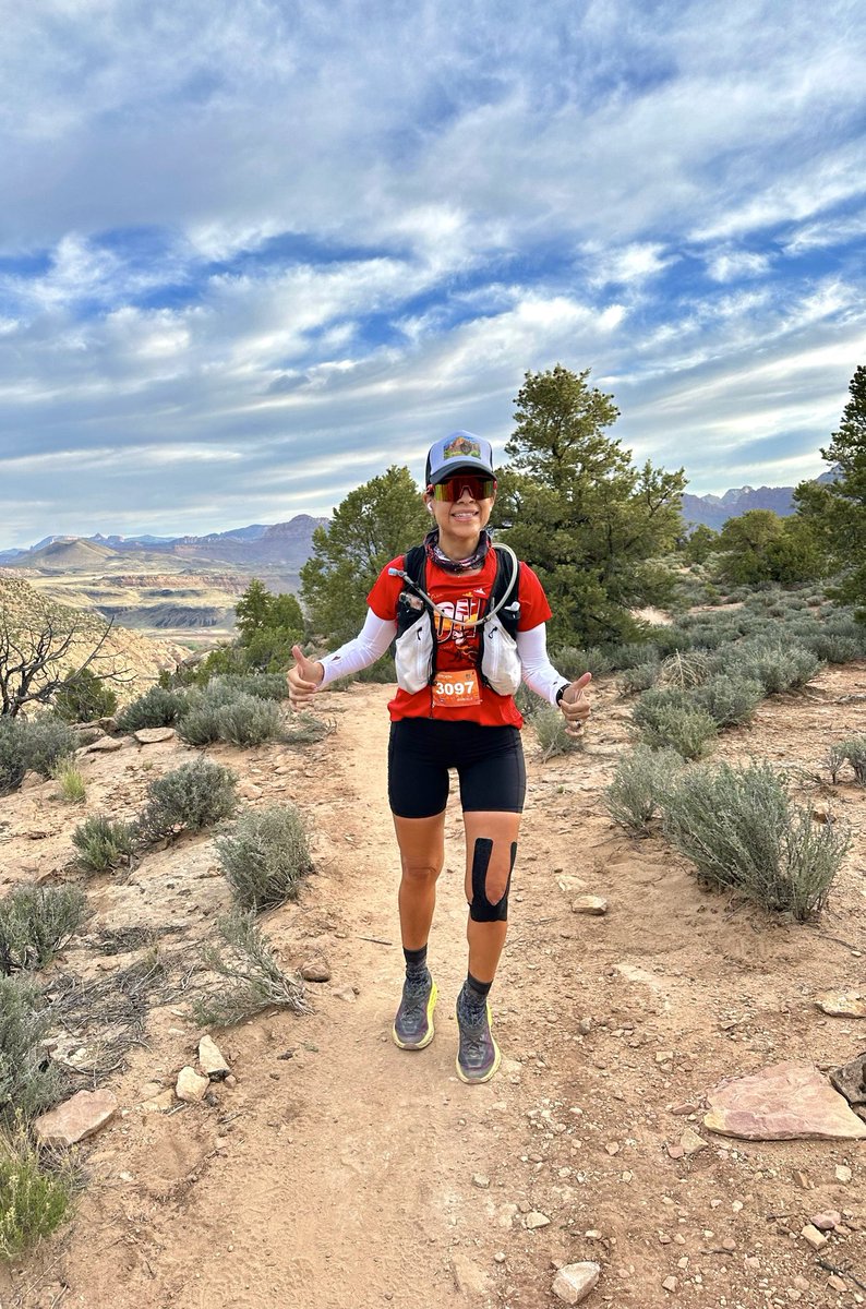 Zion 60K (although it really was a 67K - 41.5 mi 🧐😅) ✅ Happy Medal Monday! 🎉
This trail race was beautiful, tough, and simply EPIC! 🤩
My 40th ultra-marathon ✔️😊
#VacationRaces #Zion60K #UltraAdventures #UltraTrail #Utah #MondayMotivation