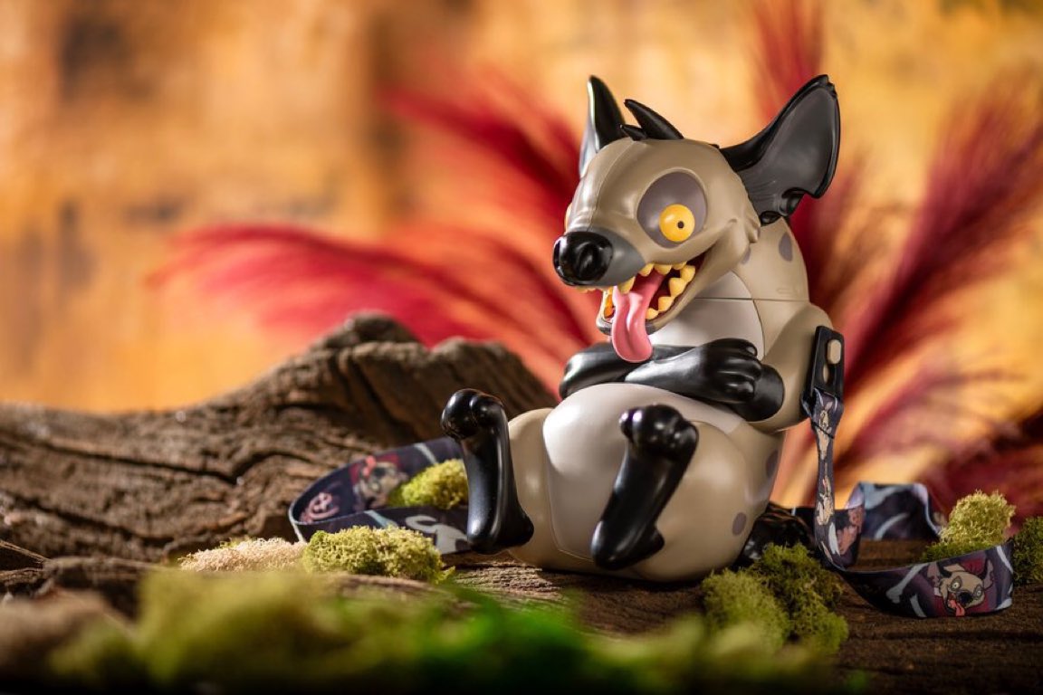 【限定品】WDW フロリダ ライオンキング ハイエナ（エド）　ジッパーボトル 限定品】WDW フロリダ ライオンキング ハイエナ（エド） ジッパー