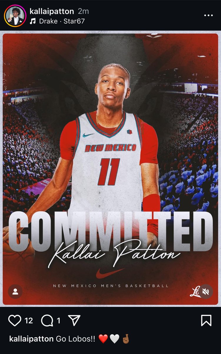 Geoff Grammer (@geoffgrammer) on Twitter photo Brothers Kevin Patton Jr., 6-8 (<a href="/kevinjr_0/">Kevin Patton Jr</a>) and Kallai Patton, 6-4 (<a href="/kallaipatton/">Kallai Patton</a>), both on the USC Trojans roster this past season, have committed to play for Eric Olen and the UNM Lobos, per their IG pages. Brothers Kevin Patton Jr., 6-8 (<a href="/kevinjr_0/">Kevin Patton Jr</a>) and Kallai Patton, 6-4 (<a href="/kallaipatton/">Kallai Patton</a>), both on the USC Trojans roster this past season, have committed to play for Eric Olen and the UNM Lobos, per their IG pages.