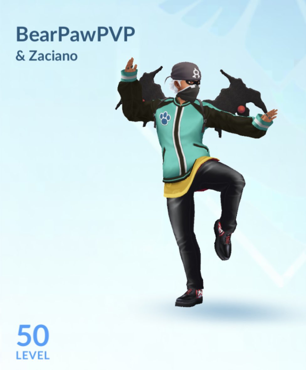 This GBL season is amazing. First the expert outfit has a bear paw on it and today I hit legend the earliest I ever have! #pokemon #pokemongo #GOBattleLeague #legend