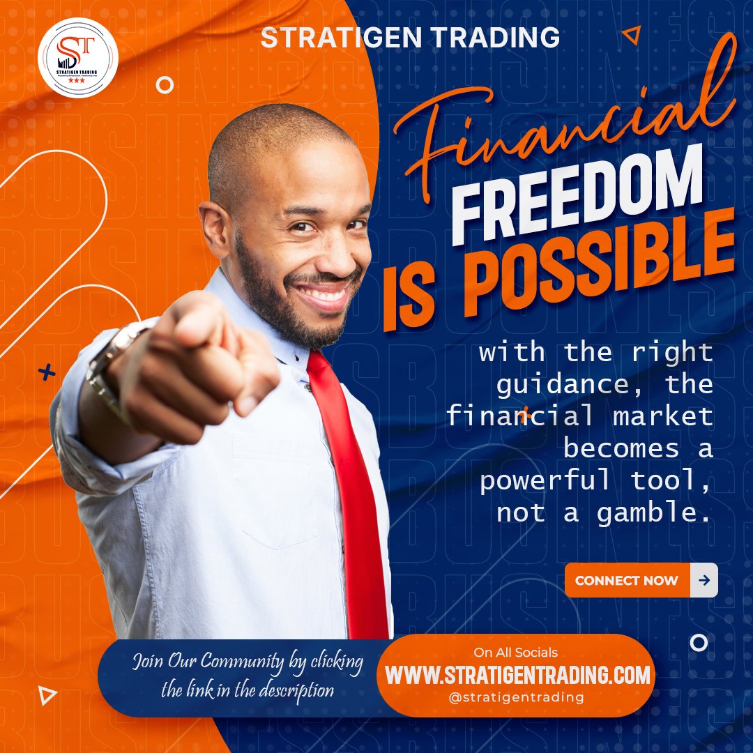 Stratigentradin's tweet photo. Learn smart, trade wise and let your money work for you.

Join our community for more updates: https://t.co/NRQSPx9DIf

Stay connected with us on all socials @stratigentrading

#StratigenTraders
#FinancialFreedom
#AcquireKnowledge https://t.co/xAwXbrrDxZ