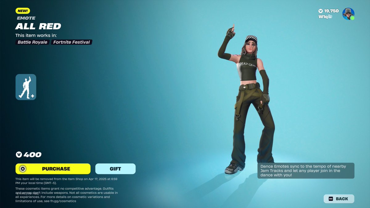 FireMonkey's tweet photo. New Emote - Bouncy (Ateez x Fortnite)

here's a link to the emote:
https://t.co/7fz8RC2CnT

New Emote - all red (Playboi Carti x Fortnite)

here's a link to the emote:
https://t.co/pFTjSvqRBv

#Epicpartner https://t.co/e2YxHkD2ey