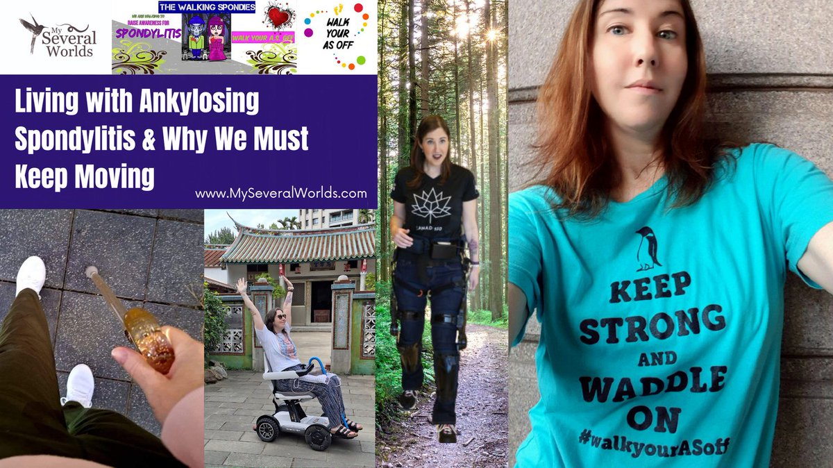 globetrotteri's tweet photo. #WalkYourASOff is coming up on May 1st! The Walking Spondies are walking again. Join us for year 14!
Life with #AnkylosingSpondylitis aka #AxialSpondyloarthritis is a pain in the #AS!
@Spondylitis a is leading the way for #WalkYourASOff!
Learn more: https://t.co/yvYHMOaIp9 https://t.co/EhTfnnWZJz