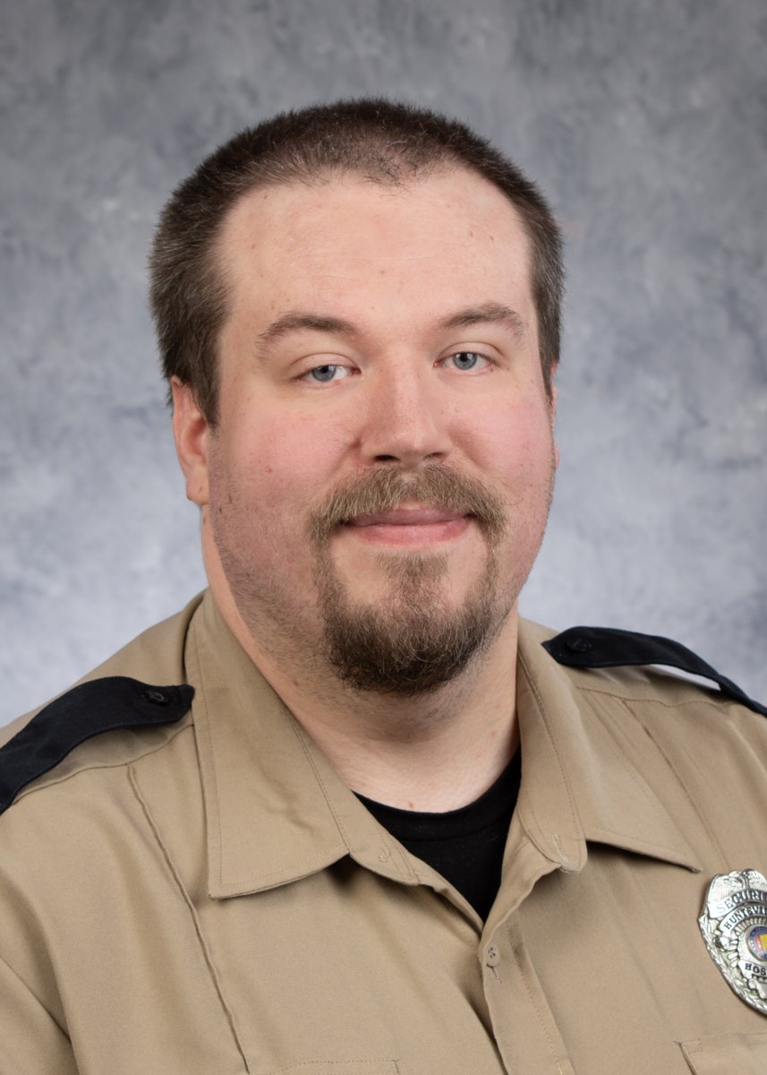 Keeping patients and staff safe is one of our top priorities. Thankfully, we have a fantastic security team full of vigilant officers like Aaron Reeves. Aaron is a master at de-escalating tense situations, and we are proud to salute him as April Employee of the Month! 🙌🏆🎊💚