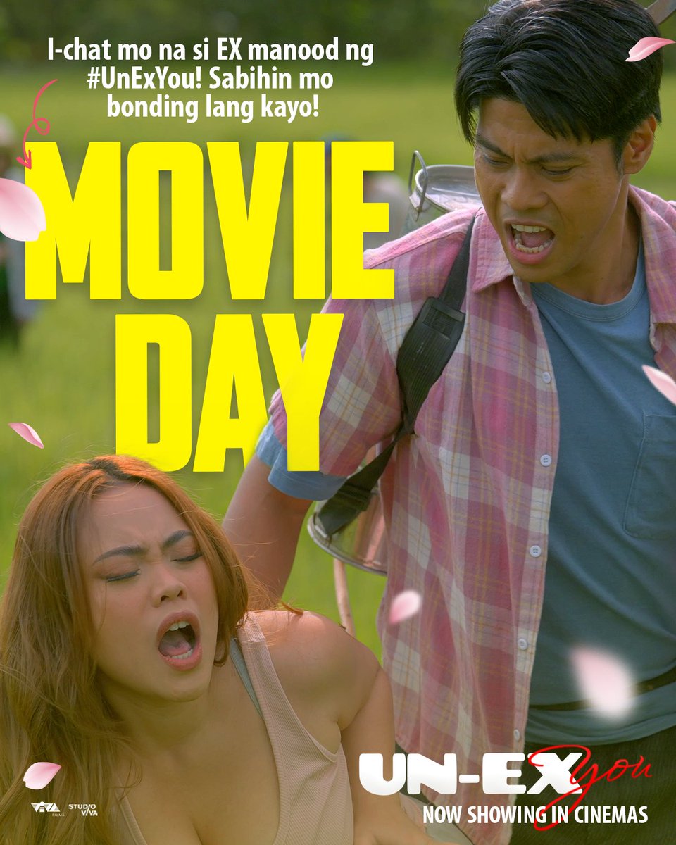 VIVA_Films's tweet photo. BONDING LANG NAMAN! WALANG MALISYA PRAMIS!😝
Ayain na ang buong tropa, pamilya pati si ex this HOLIDAY at panoorin ang #UnExYou NOW SHOWING in cinemas!
#UnExYouMovie #Kimje #KimMolina #JeraldNapoles #KyoJa #ArawNgKagitingan https://t.co/514UP8N1Lp
