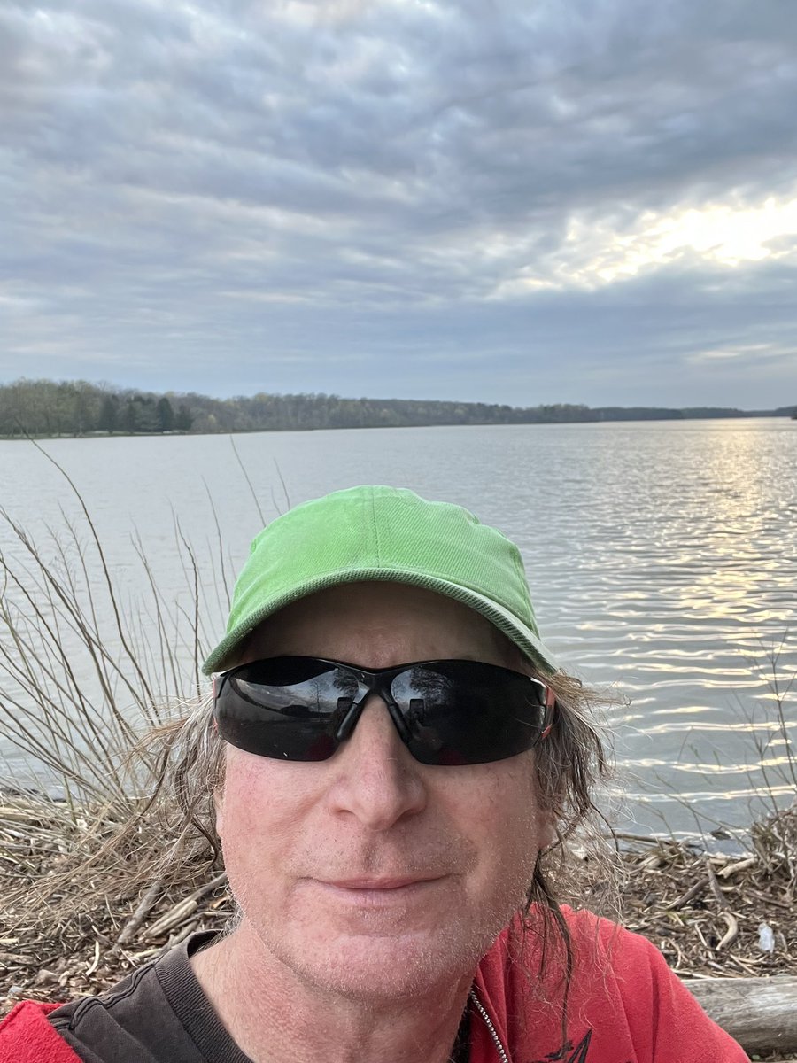 GACfan_Rodge's tweet photo. Walked up and down this hill today for a total of 16.25 miles; that’s 65 times climbing the hill!!  Dodged thunderstorms &amp; mowed the yard also… #OhioProblems https://t.co/qpeGu5k5SW