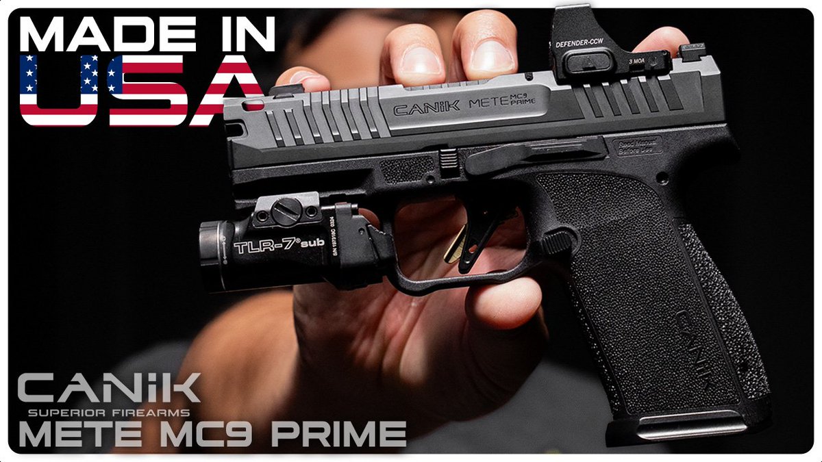 Our review of the <a href="/canikarms/">CANiK</a> Mete MC9 PRIME is live!

Link here👇
youtu.be/Qd_VarFUIgU