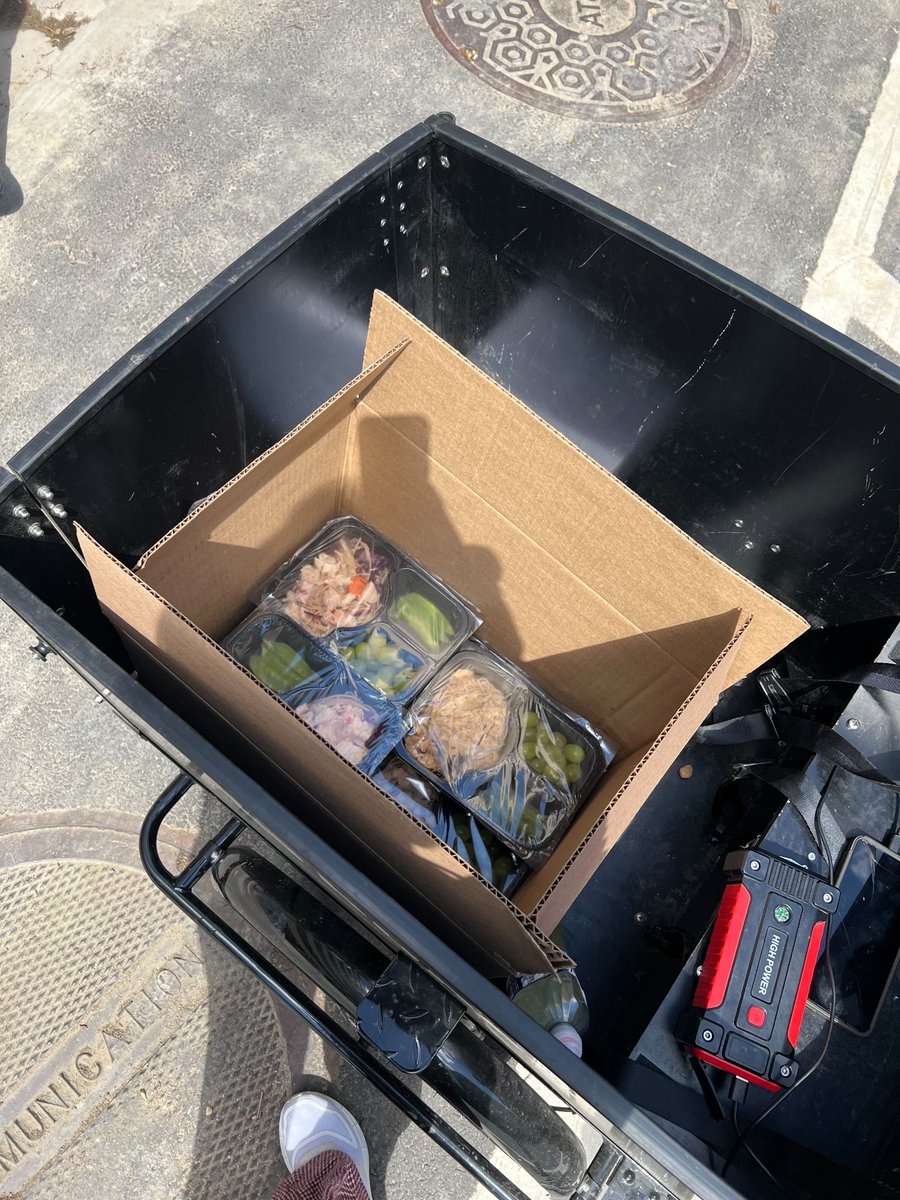 Did you know that the <a href="/SWBID/">SWBID</a> ambassador team uses DC MID cargo e-bikes to help deliver meals from DC Central Kitchen to Southwest residents facing food insecurity? The team also uses the e-bikes to quickly transport supplies and resources throughout the neighborhood to support