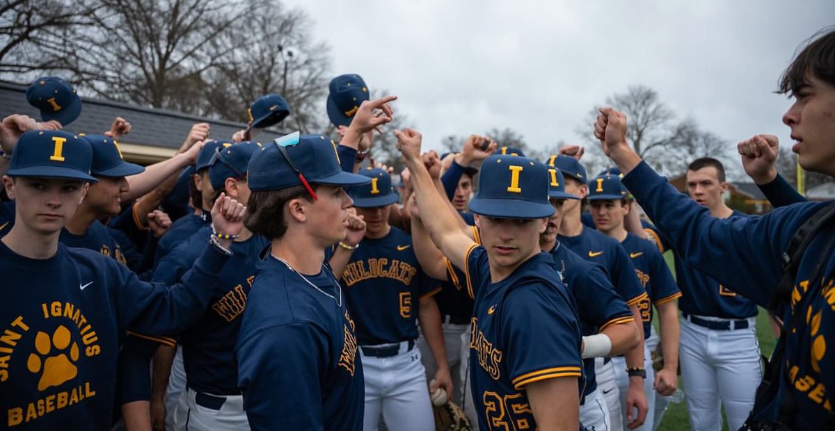 Final

Saint Ignatius - 9
Benedictine - 3

Wildcat offense is wide spread, with 2026 OF Jackson Anthony (2H, 2B, 2R, RBI, 3SB), 2025 C Joey Frey (H, 2B, 2R, 2RBI, 2SB) and 2026 MIF Max Hirsch (H, R, 2RBI, SB) leading the way…amongst others!

#GoCats | #TogetherForever